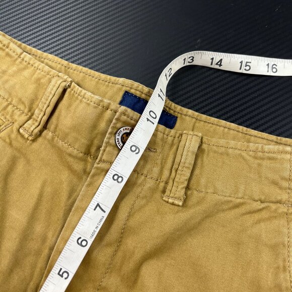 American Eagle Boys Sz 28 Slim Straight Khaki Chino Pants Flat Front 26” inseam - Picture 6 of 12